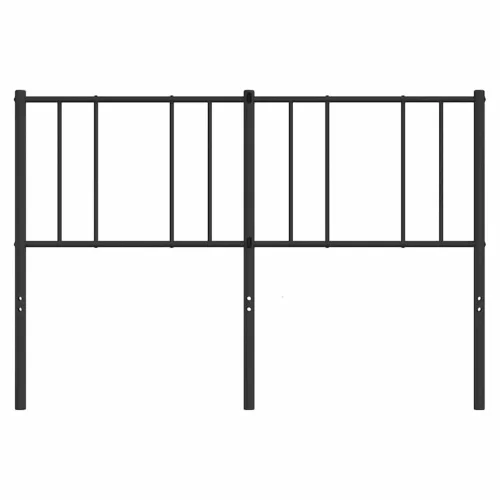  fekete fém csere fejtámla 160 cm
