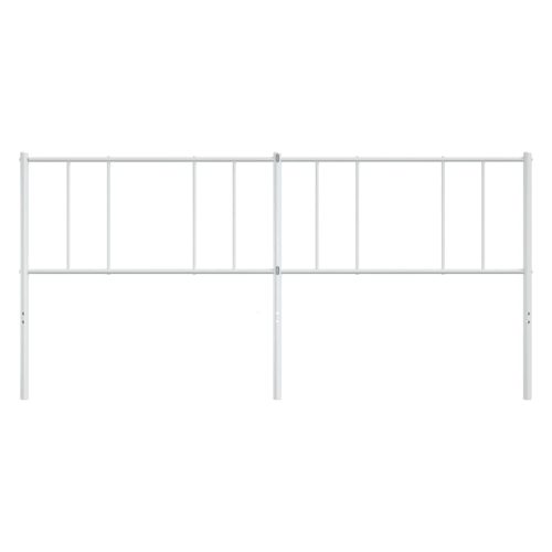  fehér fém fejtámla 200 cm