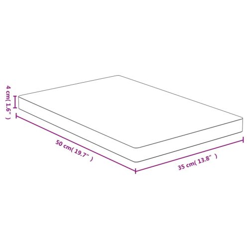  bambusz vágódeszka 35x50x4 cm