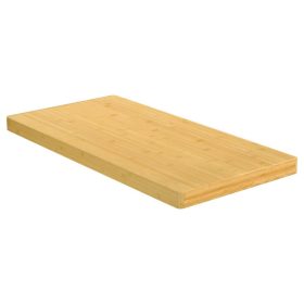  bambusz vágódeszka 80x40x4 cm