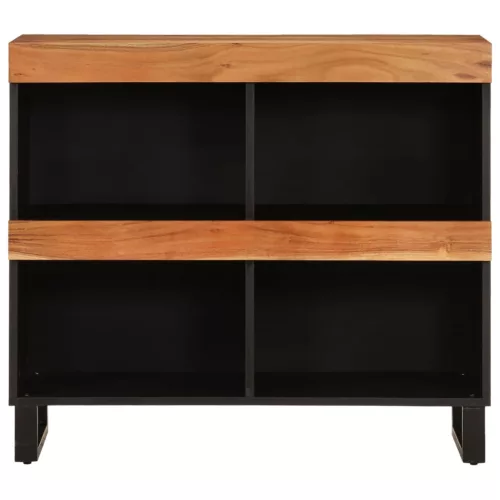  tömör akácfa tálalószekrény 85 x 33 x 75 cm