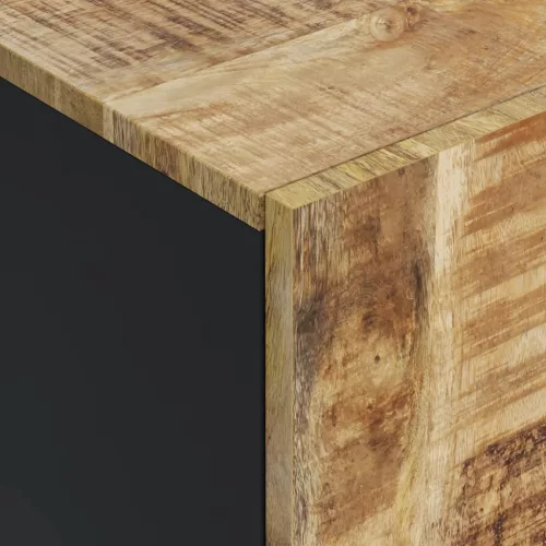  tömör mangófa tálalószekrény 4 ajtóval 60 x 33 x 75 cm