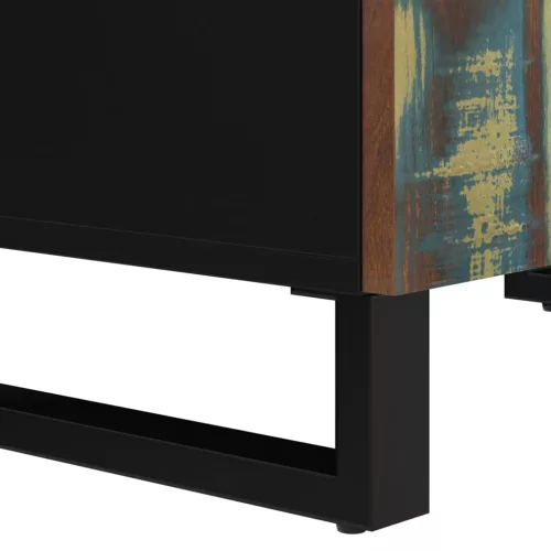  tömör akácfa tálalószekrény 4 ajtóval 60 x 33 x 75 cm