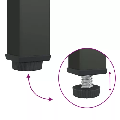  fekete üveg és acél magasszekrény 85 x 40 x 180 cm
