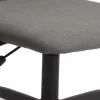  sötétszürke állítható magasságú szövet irodaszék
