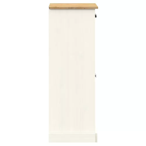  VIGO tömör fenyőfa cipőszekrény 60x35x96 cm