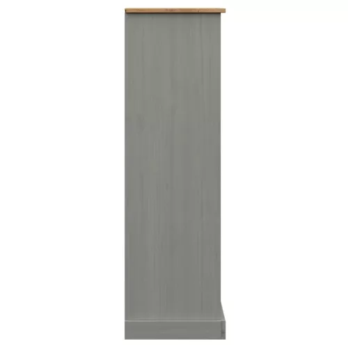  VIGO tömör fenyőfa könyvespolc 90x35x114,5 cm