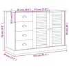 VIGO tömör fenyőfa fiókos tálalószekrény 113x40x75 cm