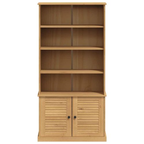  VIGO tömör fenyőfa könyvespolc 85x35x170 cm