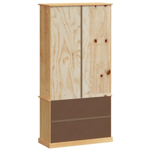  VIGO tömör fenyőfa könyvespolc 85x35x170 cm