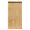  VIGO tömör fenyőfa fiókos tálalószekrény 78x40x75 cm
