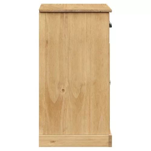  VIGO tömör fenyőfa fiókos tálalószekrény 78x40x75 cm