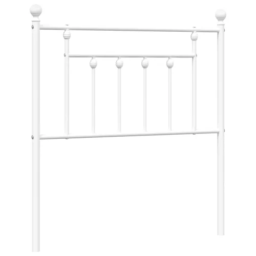  fehér fém fejtámla 80 cm