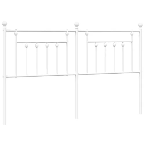  fehér fém csere fejtámla 160 cm