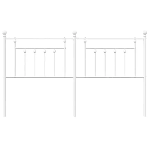  fehér fém csere fejtámla 160 cm