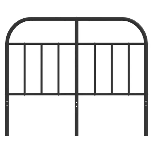  fekete fém fejtámla 120 cm