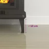  Kályha Üveglap Átlátszó 1200 x 500 mm Üveg