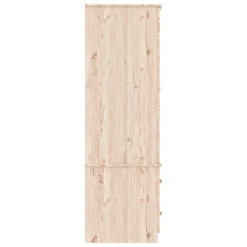  ALTA tömör fenyőfa ruhásszekrény 90x55x170 cm
