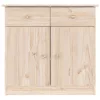 ALTA tömör fenyőfa tálalószekrény 77 x35x73 cm