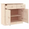  ALTA tömör fenyőfa tálalószekrény 77 x35x73 cm