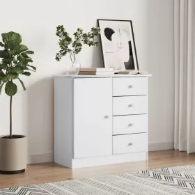  ALTA tömör fenyőfa TV-szekrény 77x35x73 cm