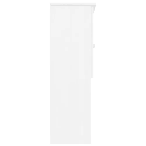  ALTA fehér tömör fenyőfa komód felső 77x30x92 cm