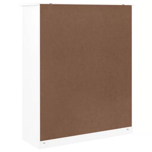  ALTA fehér tömör fenyőfa komód felső 77x30x92 cm