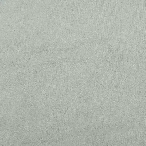  2 az 1-ben szürke bársony padlókanapéágy 122 x 204 x 55 cm