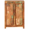  tömör újrahasznosított fa tálalószekrény 55 x 33 x 75 cm 