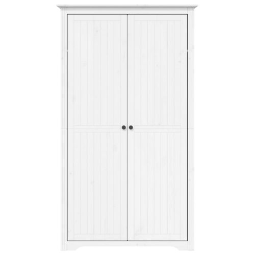  BODO fehér tömör fenyőfa ruhásszekrény 99x53,5x173 cm