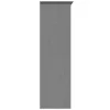  BODO szürke tömör fenyőfa ruhásszekrény 99x53,5x173 cm