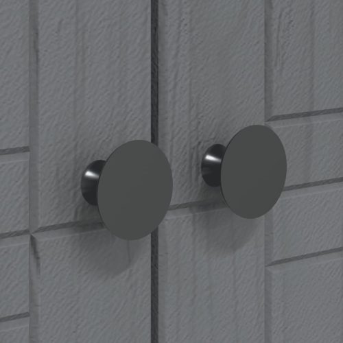  BODO szürke tömör fenyőfa ruhásszekrény 146x53,5x173 cm