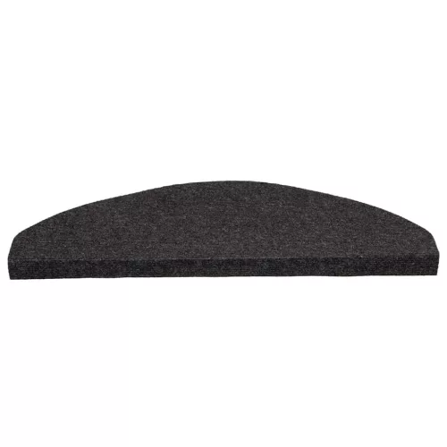  10 db fekete öntapadó lépcsőszőnyeg 65 x 22,5 x 3,5 cm