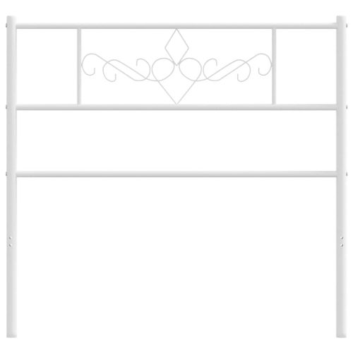  fehér fém csere fejtámla 100 cm