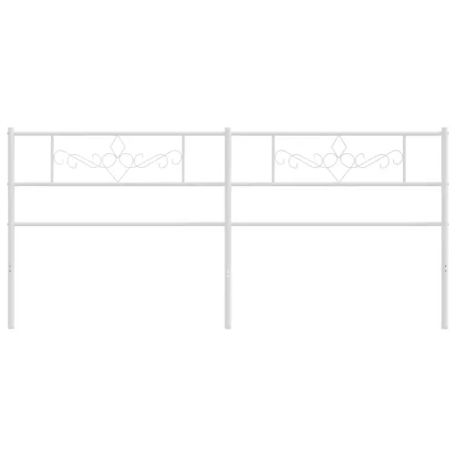  fehér fém fejtámla 200 cm