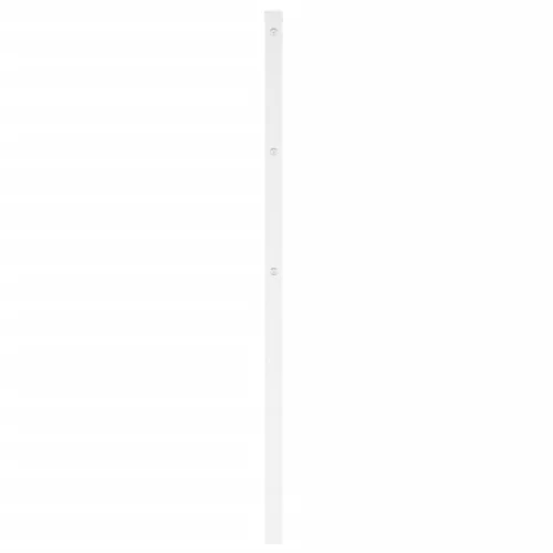  fehér fém fejtámla 107 cm