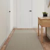  ezüstszínű szizálhatású futószőnyeg 80 x 300 cm