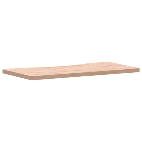  tömör bükkfa íróasztallap 80 x (36-40) x 2,5 cm
