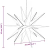  összecsukható fehér karácsonyi lámpa LED-del 43 cm