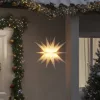  összecsukható fehér karácsonyi lámpa LED-del 57 cm