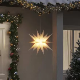  összecsukható fehér karácsonyi lámpa LED-del 57 cm