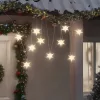  10 db fehér karácsonyi lámpa LED-del 10 cm
