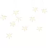  10 db fehér karácsonyi lámpa LED-del 10 cm