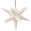  10 db fehér karácsonyi lámpa LED-del 10 cm