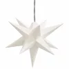  10 db fehér karácsonyi lámpa LED-del 10 cm