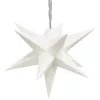  10 db fehér karácsonyi lámpa LED-del 10 cm