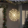  4 db karácsonyi meleg fehér csillagfény 140 db LED 17 cm