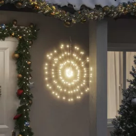  4 db karácsonyi meleg fehér csillagfény 140 db LED 17 cm