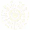  4 db karácsonyi meleg fehér csillagfény 140 db LED 17 cm