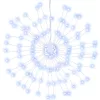  karácsonyi hideg fehér csillagfény 140 db LED 17 cm